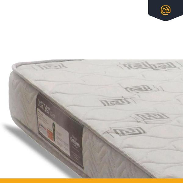 Imagem de Cama Box Baú com Colchão De Espuma Ortobom Light Liso Solteiro 88cm