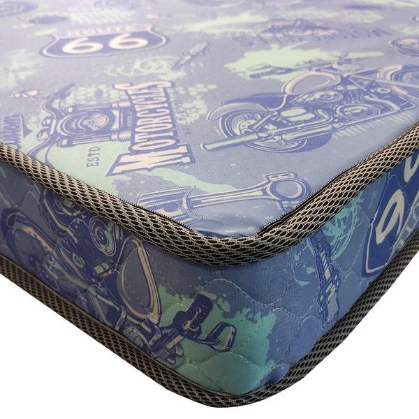 Cama Box Baú e Auxiliar Solteiro + Colchão de Espuma D20 - Gazin - Supreme 88cm - Lucas Home Imagem de Cama Box Baú e Auxiliar Solteiro + Colchão de Espuma D20 - Gazin - Supreme 88cm