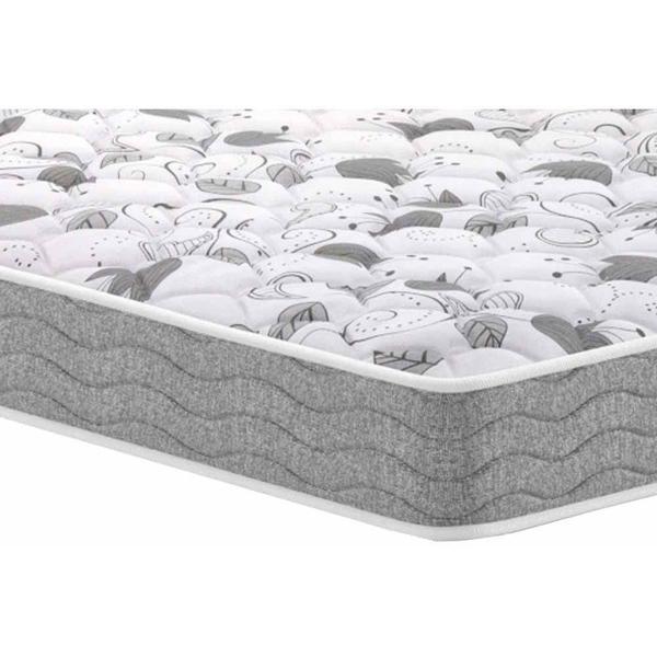 Imagem de Cama Box Baú Queen: Colchão Espuma Probel D45 / EP Guarda Costas PróExtreme Double Face+ Base CRC Suede Gray(158x198)