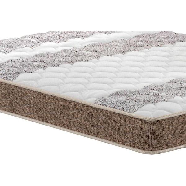 Imagem de Cama Box Baú Queen: Colchão Ortopédico Probel D33 / EP Guarda Costas PróIntense Plus Double Face + Base CRC Courano White(158x198)