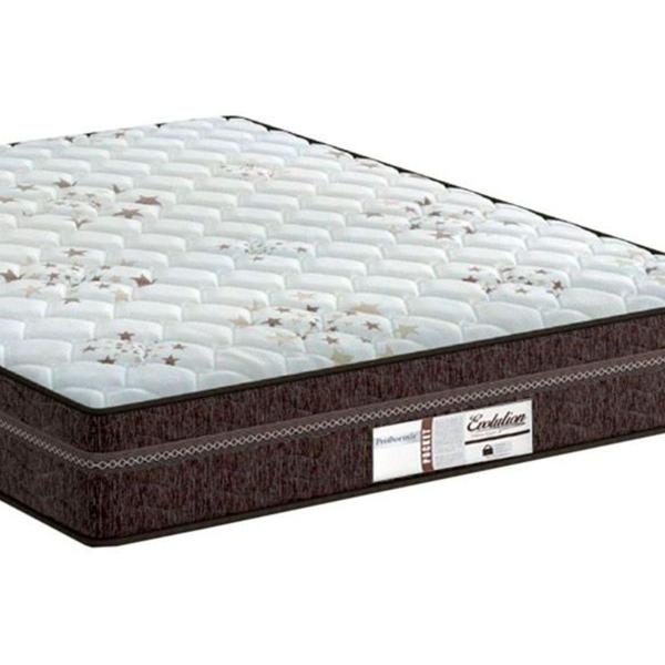 Imagem de Cama Box Baú Solteiro: Colchão Molas Ensacadas Probel MasterPocket  ProDormir Evolution + Base CRC Suede Brown(88x188)