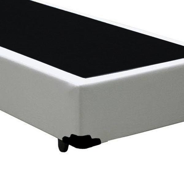 Imagem de Cama Box Blindado Solteirão AColchoes Sintético Branco 40x96x203