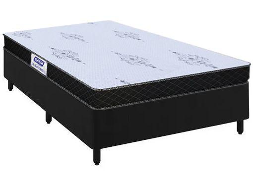 Cama Box (Box + Colchão) Casal de Espuma Gazin - Plumatex 51cm de Altura Alfa Supreme Cama Box (Box + Colchão) Casal de Espuma Gazin - Plumatex 51cm de Altura Alfa Supreme