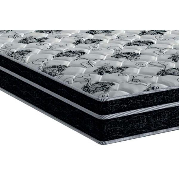 Imagem de Cama Box c/Auxiliar Solteiro: Colchão  Probel Prolastic ProDormir Born Black 26 + Base CRC Courano Black(88x188)