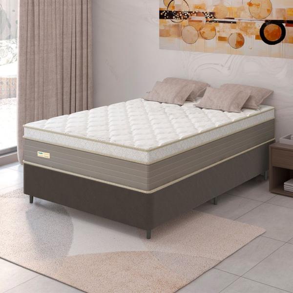 Imagem de Cama Box Casal 138cm Mola Ensacadas Ferrara Umaflex