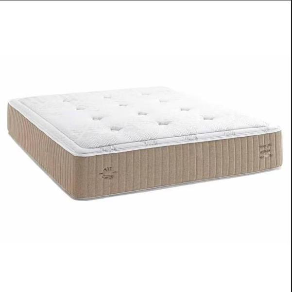 Cama Box Casal + Colchão Herval C1631 Molas Maxspring 138x188x72 Imagem de Cama Box Casal + Colchão Herval C1631 Molas Maxspring 138x188x72