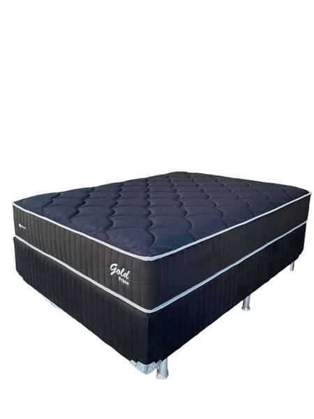 Imagem de Cama Box Casal de Molas Ensacadas Gold Prime Black da Bonno