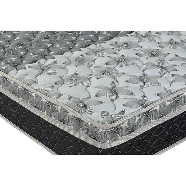 Imagem de Cama Box Com Baú Casal + Colchão De Molas - Castor - Class Tecnopedic One Face 138x188x67cm