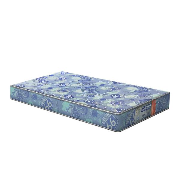 Imagem de Cama Box com Baú Solteiro Branca + Colchão de Espuma D20 - Gazin - Supreme 78x188x47cm