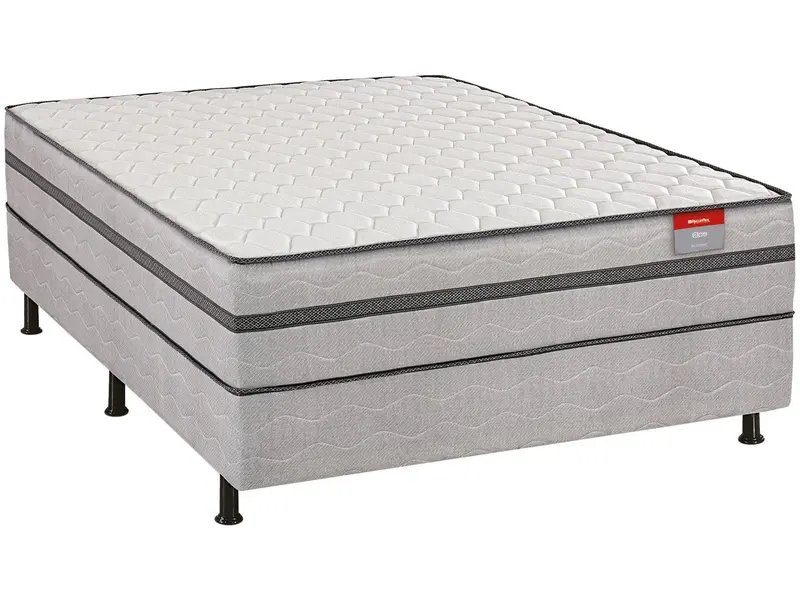 Cama Box Conjugada Casal Reconflex Espuma 65x138x188cm Elos