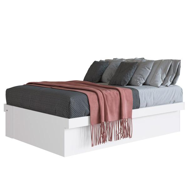 Imagem de Cama Box de Casal Arizona Articulável com Fundo Branco - Panorama Móveis