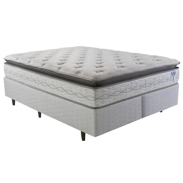 Imagem de Cama Box Herval Queen Adapt, Molas Ensacadas, 73 x 158 x 198 cm