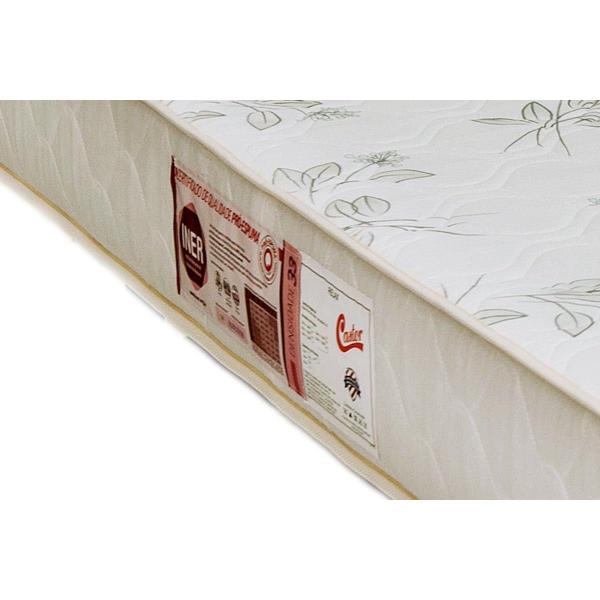 Imagem de Cama Box King: Colchão Espuma Castor D33 Sleep Max Relax + Base CRC Courano White(193x203)