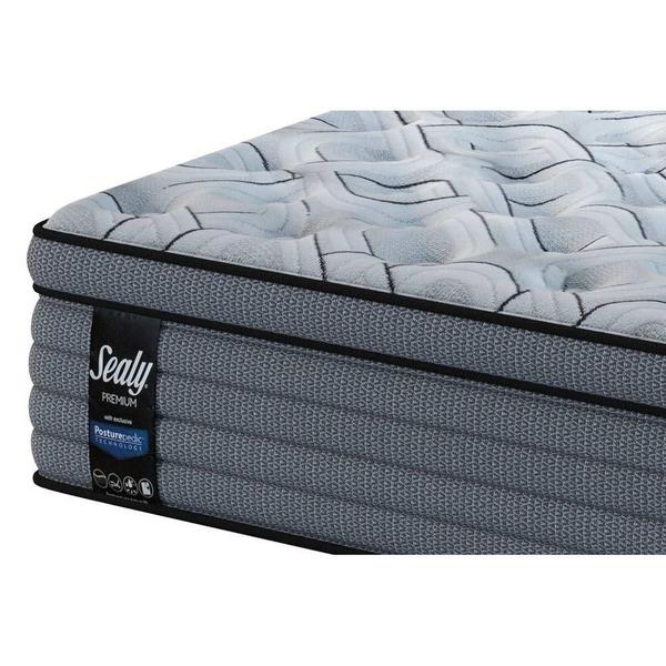 Imagem de Cama Box King: Colchão Molas Sealy Posturepedic Passion + Base CRC Suede Black(193x203)