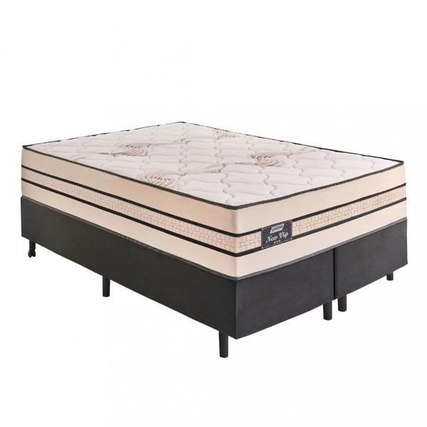 Imagem de Cama Box Queen 158cm Molas Ensacadas New Vip Gazin