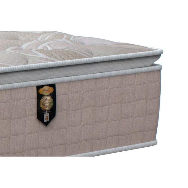 Imagem de Cama Box Queen: Colchão Molas Ensacadas Orthoflex MasterPocket  Pleasure + Base CRC Suede Clean(158x198)