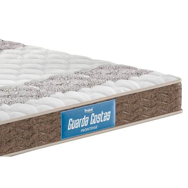 Cama Box Queen: Colchão Ortopédico Probel D33/EP Guarda Costas Próintense Double Face + Base CRC Courano Clean(158x198) Imagem de Cama Box Queen: Colchão Ortopédico Probel D33/EP Guarda Costas Próintense Double Face + Base CRC Courano Clean(158x198)
