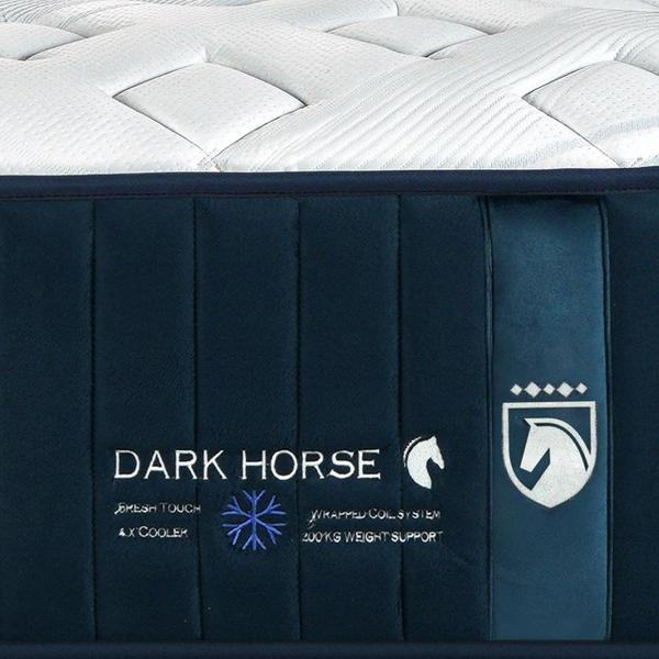 Imagem de Cama Box Queen Molas Ensacadas Dark Horse Carolina Mattress 158x198