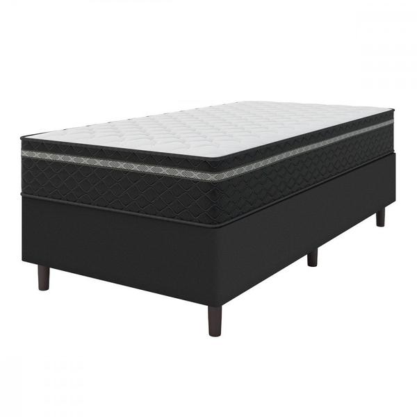 Imagem de Cama Box Solteiro 88cm Molas Ensacadas Bari 2Cen Umaflex