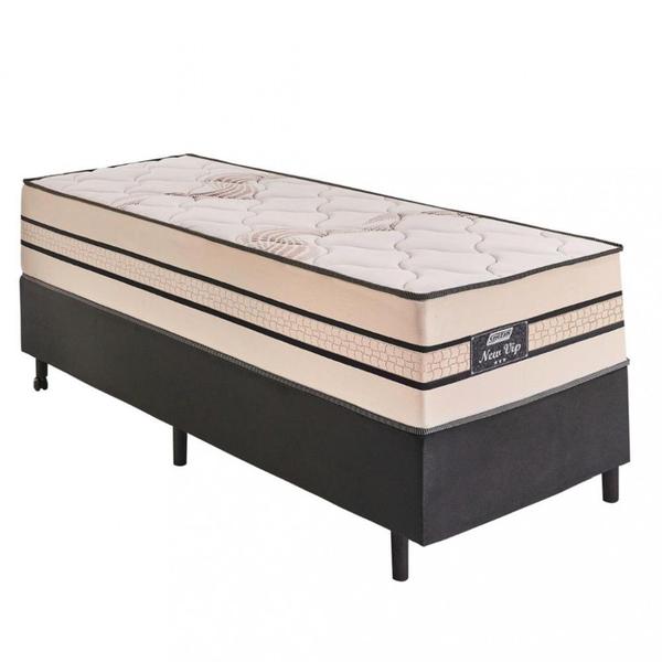 Imagem de Cama Box Solteiro 88cm Molas Ensacadas New Vip Gazin