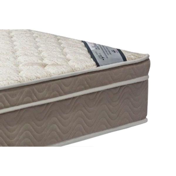 Imagem de Cama Box Solteiro: Colchão Molas SuperPocket Ensacadas Ortobom  Light + Base CRC Suede Black(88x188)