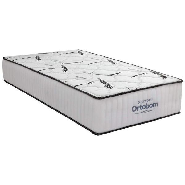 Imagem de Cama Box Solteiro Espuma D33 Highfoam Ortobom 64x88x188cm Ortobom