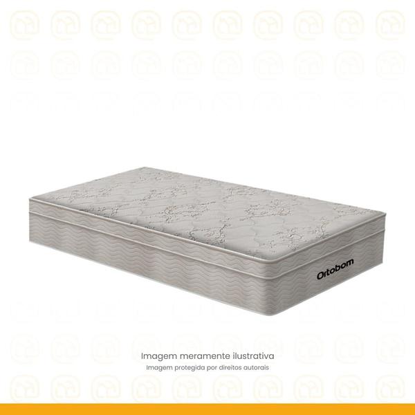 Imagem de Cama Box Solteiro King + Colchão de Molas Ensacadas Ortobom Airtech 96cm - Suporta até 150 Kg Por Pessoa