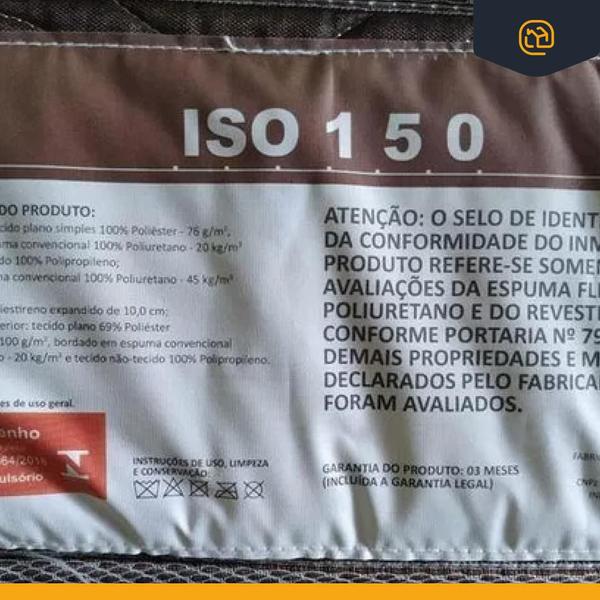 Cama Box Solteiro King + Colchão de Solteiro King Iso 150 D45 Ortopillow 96cm - Suporta até 120Kg - Ortobom Imagem de Cama Box Solteiro King + Colchão de Solteiro King Iso 150 D45 Ortopillow 96cm - Suporta até 120Kg