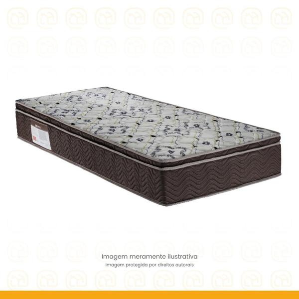 Cama Box Solteiro King + Colchão de Solteiro King Iso 150 D45 Ortopillow 96cm - Suporta até 120Kg - Ortobom Imagem de Cama Box Solteiro King + Colchão de Solteiro King Iso 150 D45 Ortopillow 96cm - Suporta até 120Kg
