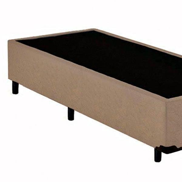 Imagem de Cama Box Solteiro Starflex Suede Bege 78x188x42