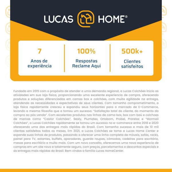 Cama Box Super King + Colchão De Molas - Anjos - Classic Superlastic - 193x203x61cm Imagem de Cama Box Super King + Colchão De Molas - Anjos - Classic Superlastic - 193x203x61cm