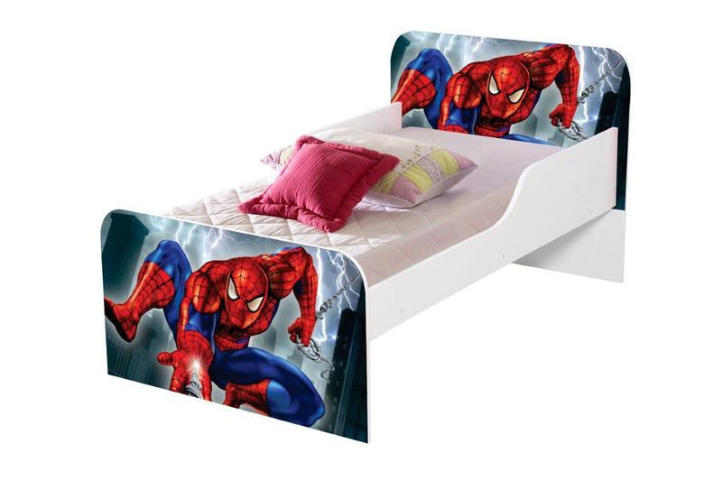 Cama caminha para quarto crianças meninos com colchão - Dullar Móveis Imagem de Cama caminha para quarto crianças meninos com colchão