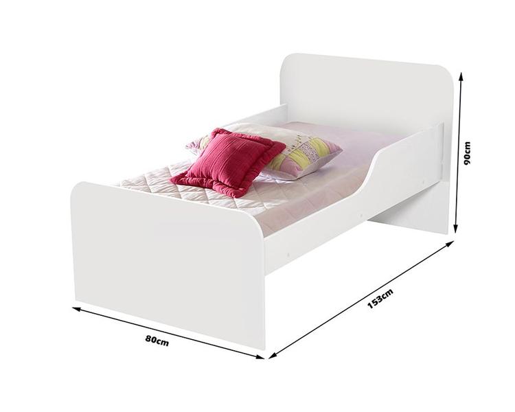 Cama caminha para quarto crianças meninos com colchão - Dullar Móveis Imagem de Cama caminha para quarto crianças meninos com colchão