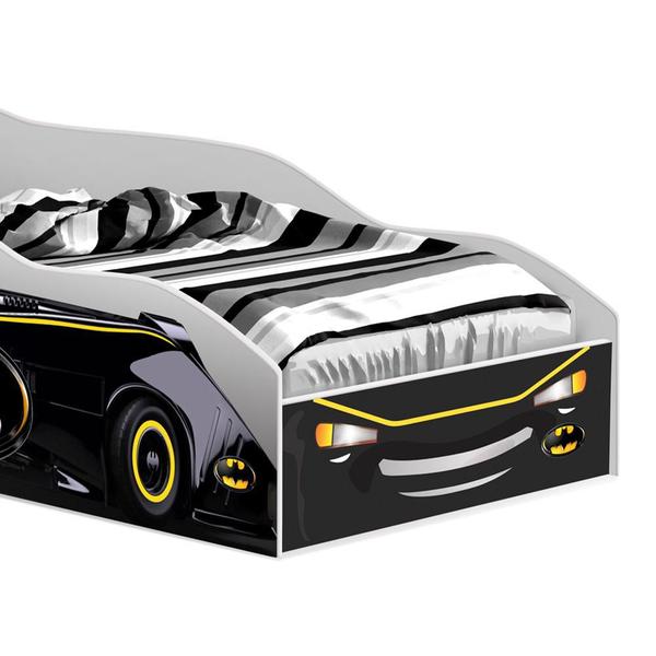 Imagem de Cama Carro Batman Infantil Preto Gabrielli Móveis