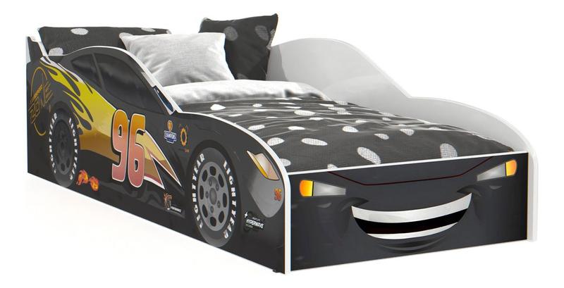 Cama Carro Infantil McQueen Quarto Da Criança Moderno Grade Proteção Carrinho Conforto Cor... Cama Carro Infantil McQueen Quarto Da Criança Moderno Grade Proteção Carrinho Conforto Cor...