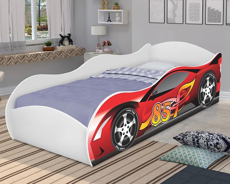 Imagem de Cama carro móveis para quarto infantil meninos