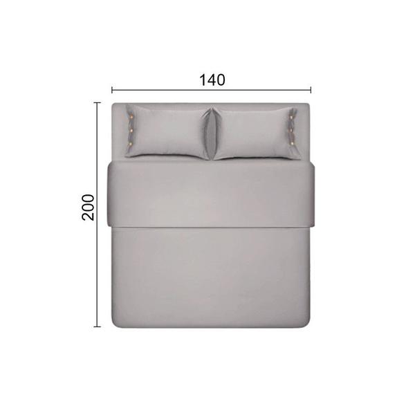 Imagem de Cama Casal Centauro Corano Bufalo Areia 140x200x64 Pilati