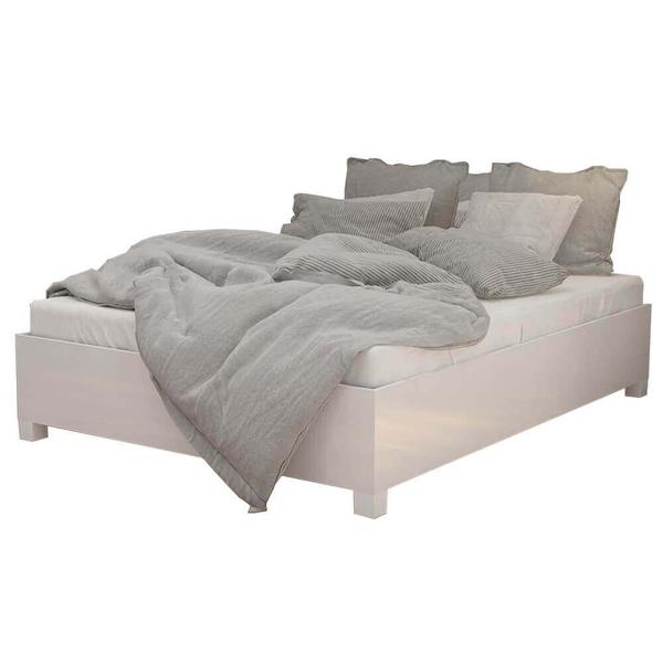 Imagem de Cama Casal Clara Com Colchão Dream Soft D20 Branco Ortobom