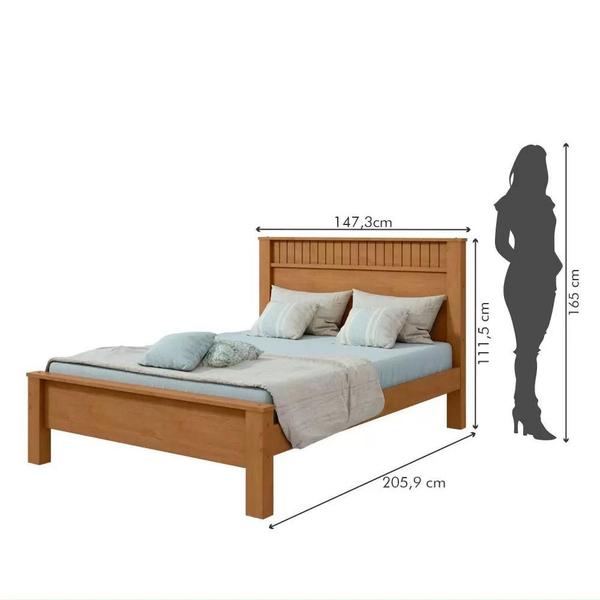 Imagem de Cama Casal Lopas Athenas Plus 147cm