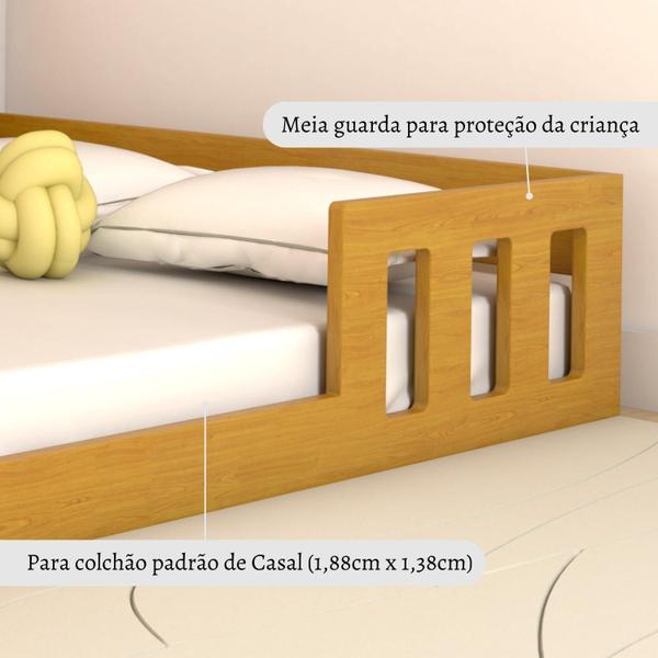 Imagem de Cama Casal Montessoriana Play Mel