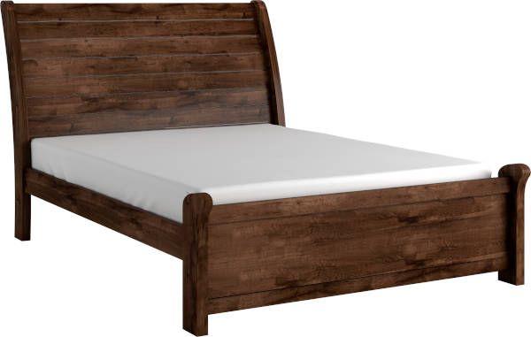 Imagem de Cama Casal Queen 1,60 estrutura em MDF resistente - Siena-Avelã - Bianchi Móveis