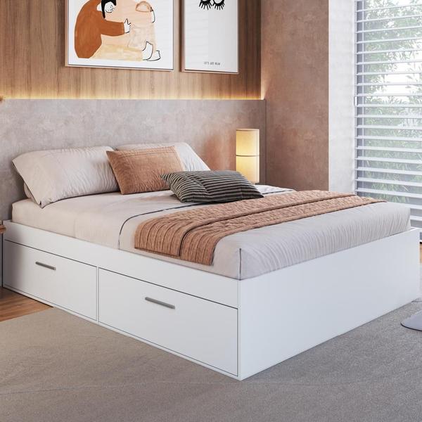 Imagem de Cama Casal Queen com 4 portas 160 Tókio