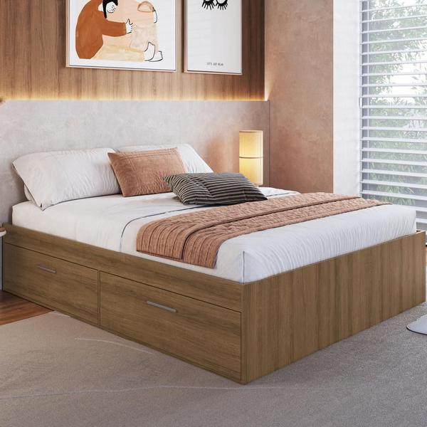 Imagem de Cama Casal Queen com 4 portas 160 Tókio