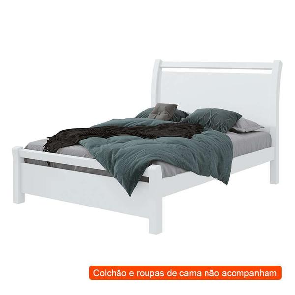 Imagem de Cama Casal Reali Branca