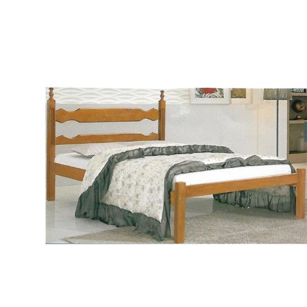 Imagem de Cama casal sucupira madeira maciça 138cm mademar