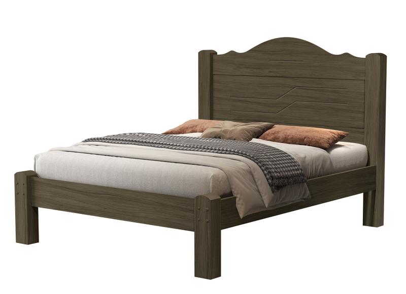 Imagem de Cama Casal Thalia Para Quarto mdf Moderna