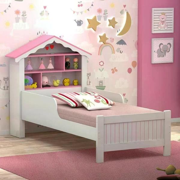 Imagem de Cama Casinha Rosa Casa