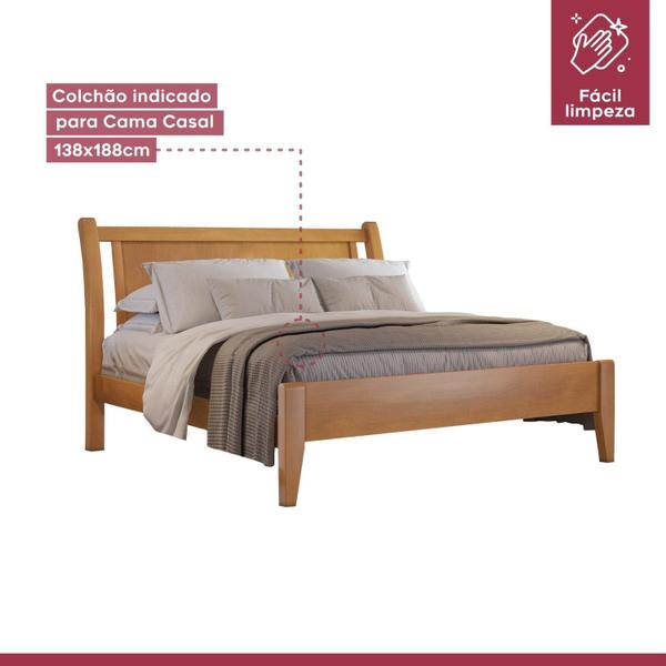 Imagem de Cama de Casal 140cm Verona