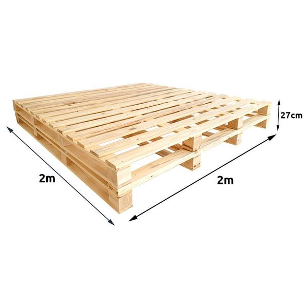 Imagem de Cama de Casal de Pallet