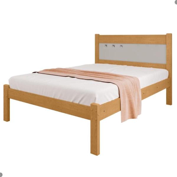 Imagem de Cama  de Casal Flex Jalés Naturalle Off White